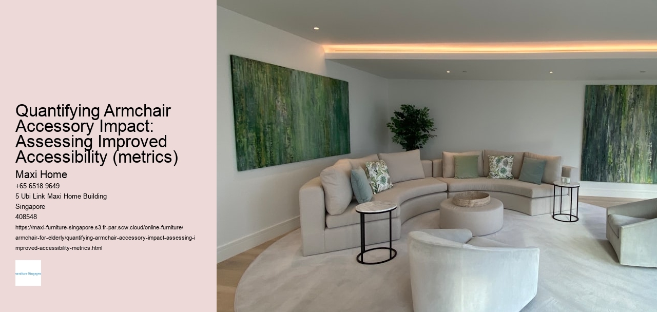 Quantifying Armchair Accessory Impact: Assessing Improved Accessibility (metrics)