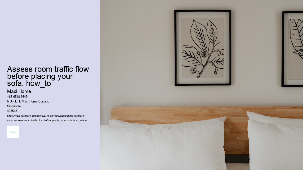 Assess room traffic flow before placing your sofa: how_to