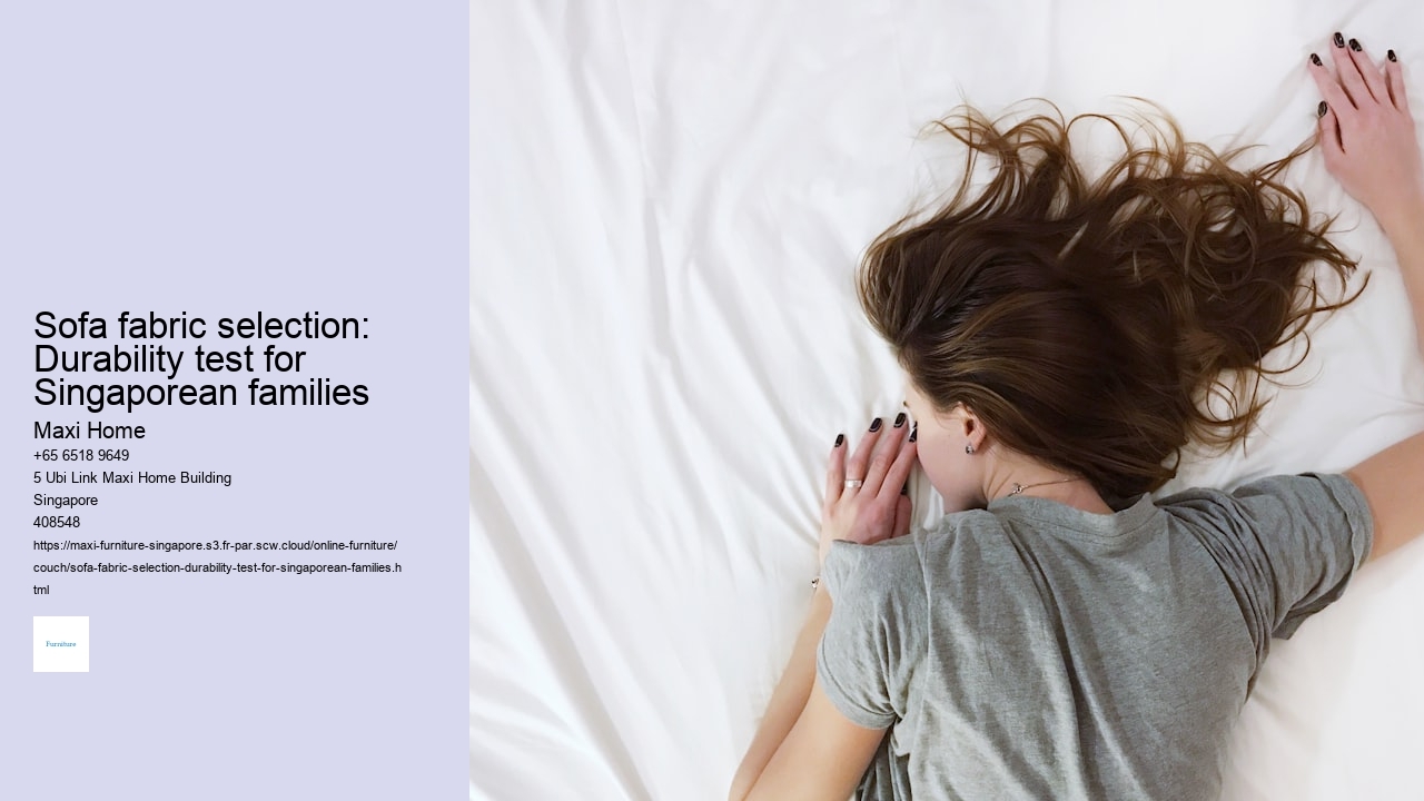 Sofa fabric selection: Avoiding allergens for sensitive family members (pitfalls)