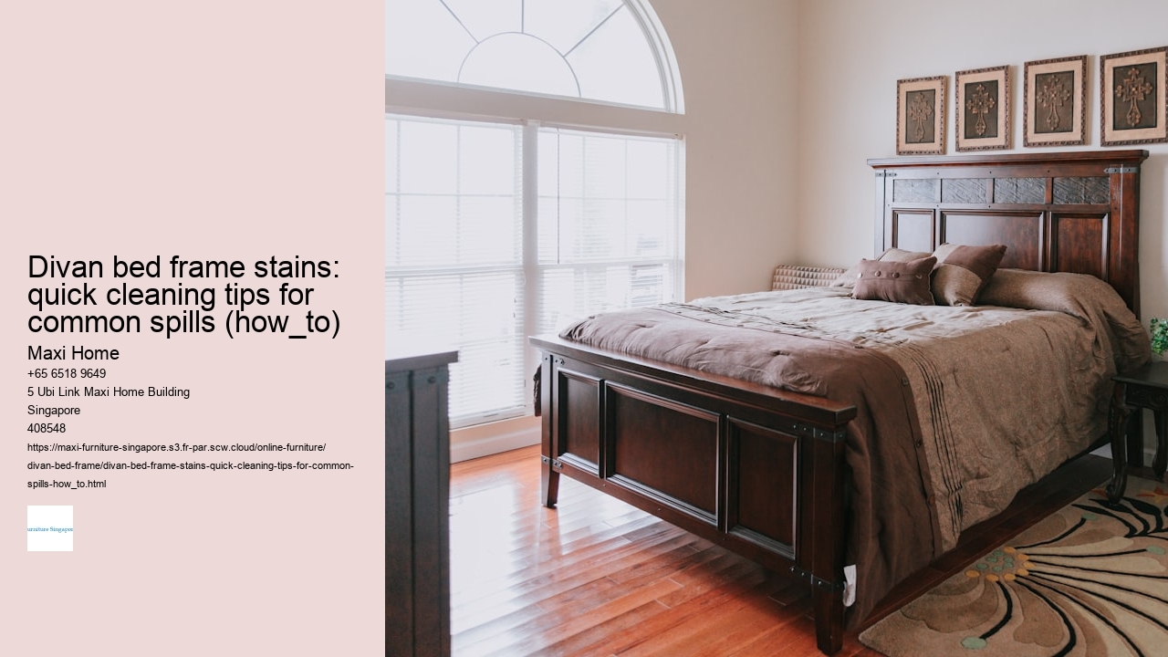 Divan bed frame stains: quick cleaning tips for common spills (how_to) Maxi Home Divan bed frame stains: quick cleaning tips for common spills (how_to)