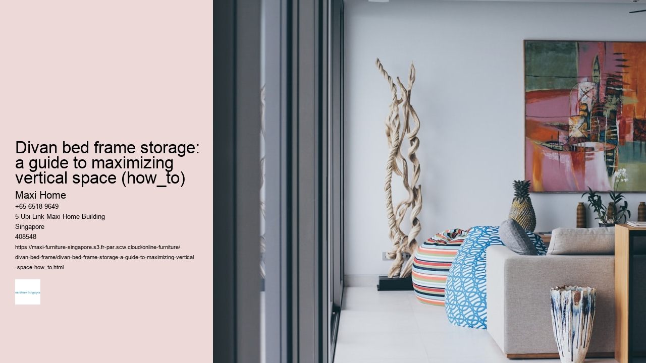 Divan bed frame storage: a guide to maximizing vertical space (how_to)