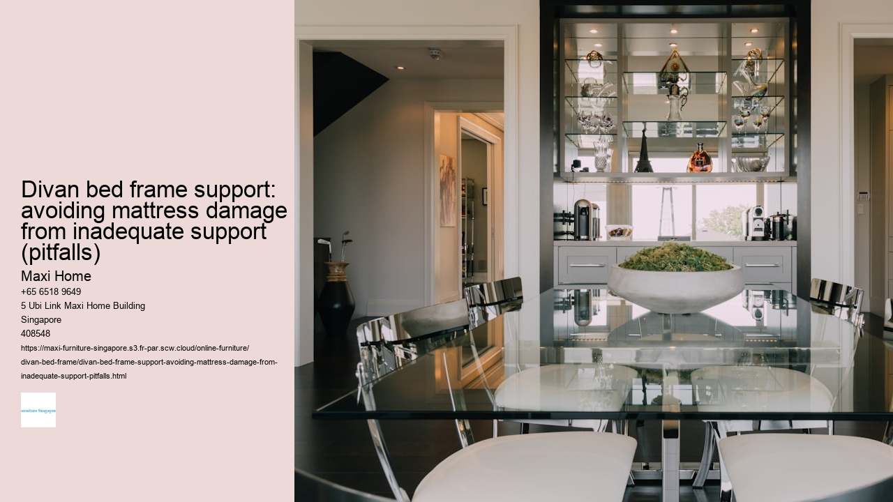 Divan bed frame support: avoiding mattress damage from inadequate support (pitfalls)