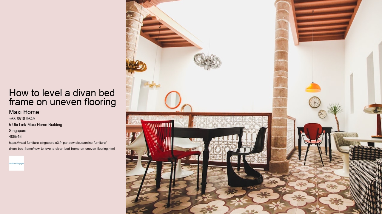 How to level a divan bed frame on uneven flooring Maxi Home How to level a divan bed frame on uneven flooring