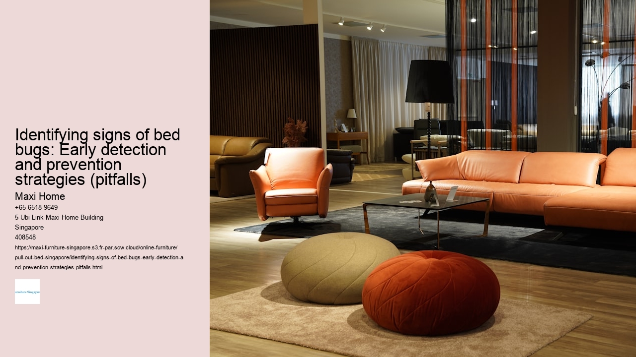 Identifying signs of bed bugs: Early detection and prevention strategies (pitfalls)