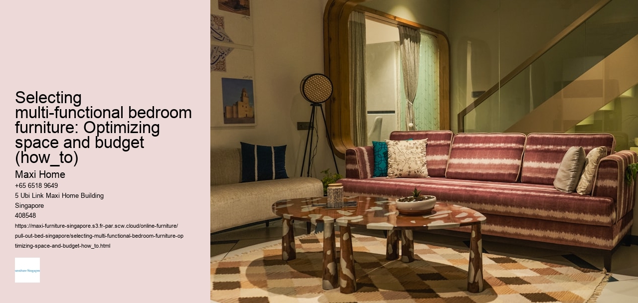 Selecting multi-functional bedroom furniture: Optimizing space and budget (how_to) Maxi Home Selecting multi-functional bedroom furniture: Optimizing space and budget (how_to)