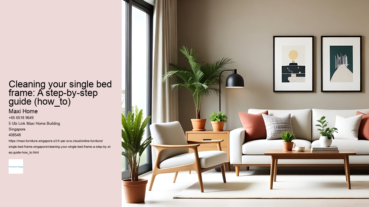 Cleaning your single bed frame: A step-by-step guide (how_to)