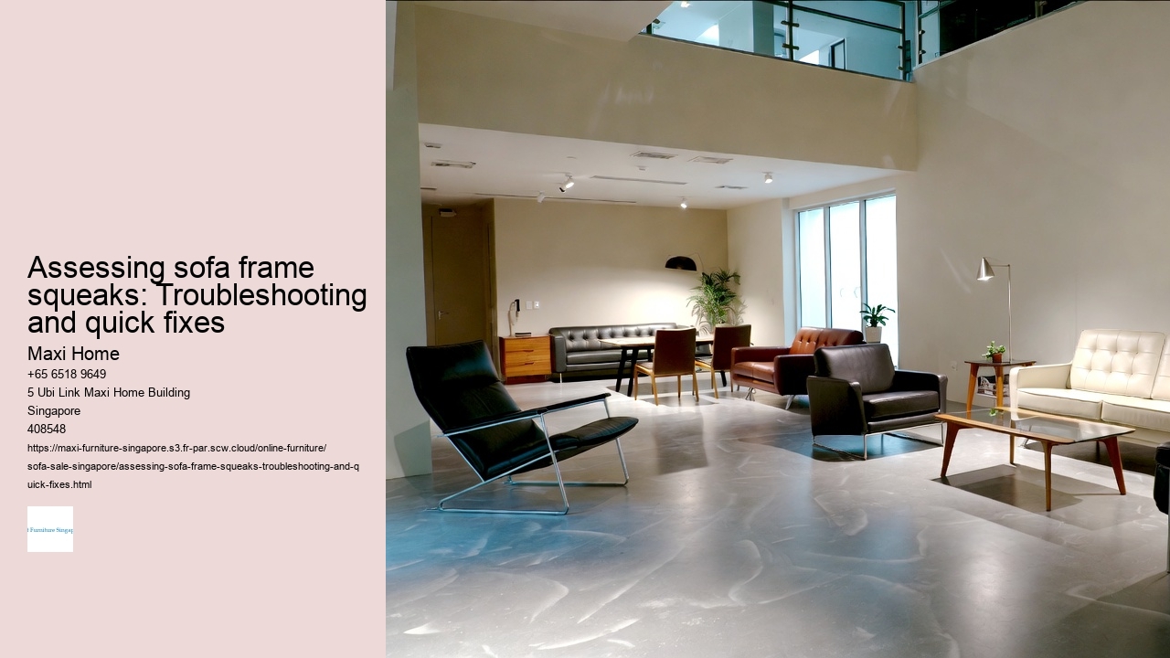 Assessing sofa frame squeaks: Troubleshooting and quick fixes Maxi Home Assessing sofa frame squeaks: Troubleshooting and quick fixes