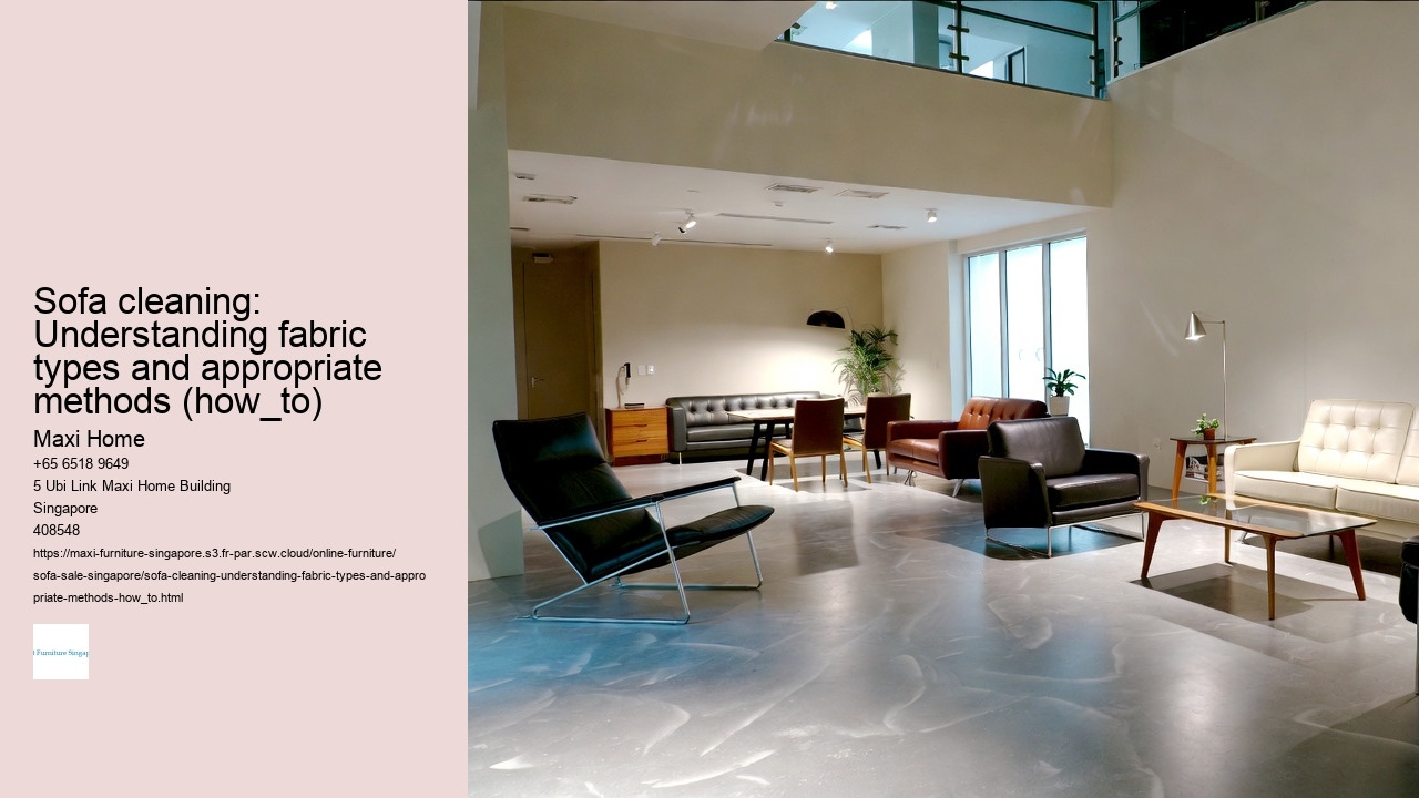 Sofa cleaning: Understanding fabric types and appropriate methods (how_to)