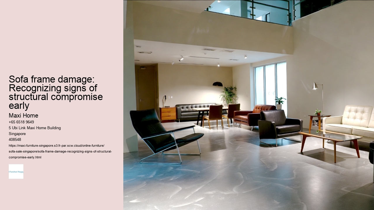 Sofa frame damage: Recognizing signs of structural compromise early Maxi Home Sofa frame damage: Recognizing signs of structural compromise early